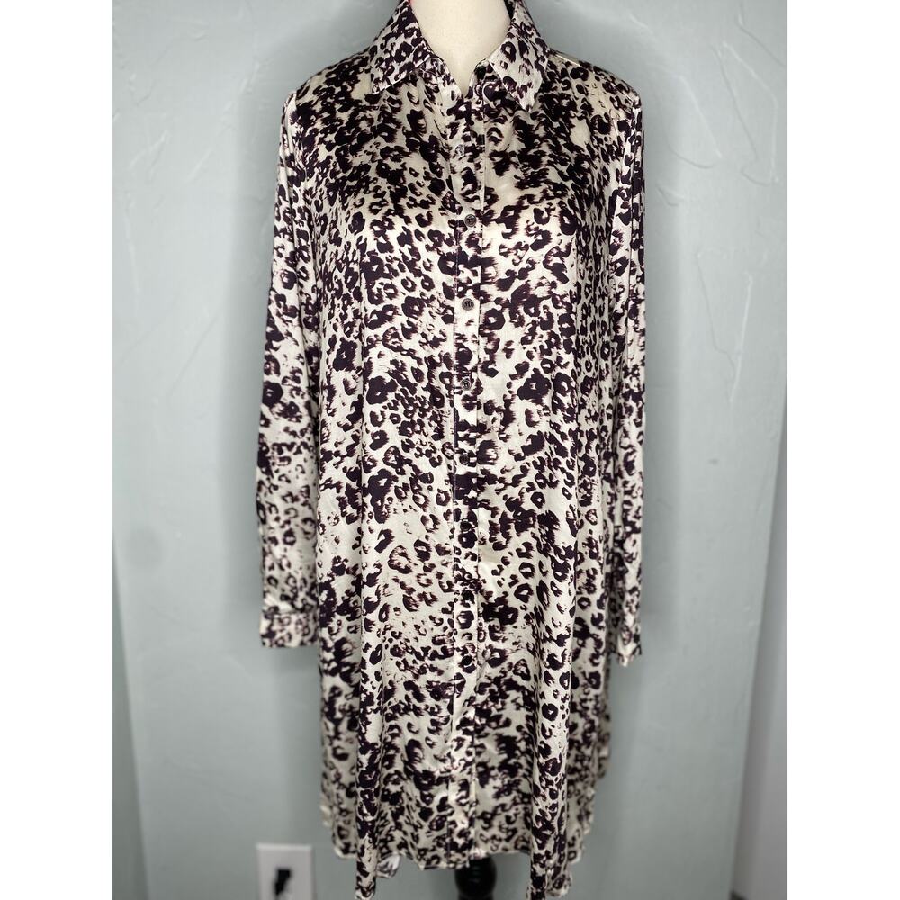 Three Eighty Two Ashton Button Front Mini Dress - Picture 2 of 7